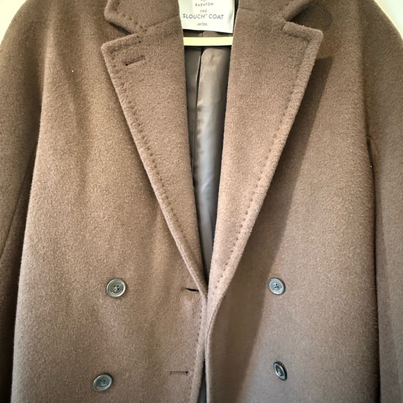 Aritzia The Slouch™ Coat - (Re)Camel Wool, Burnt Cedar - Picture 4 of 6